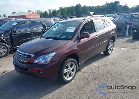 2008 Lexus Rx 400H from USA, damaged, VIN JTJHW31U382065555